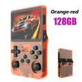 Console de Jogos Portátil Retrô BOYHOM R36S Sistema Linux Tela IPS de 3,5 polegadas R35s Pro Reprodutor de Vídeo de Bolso Portátil Jogos de 64 e 128 GB