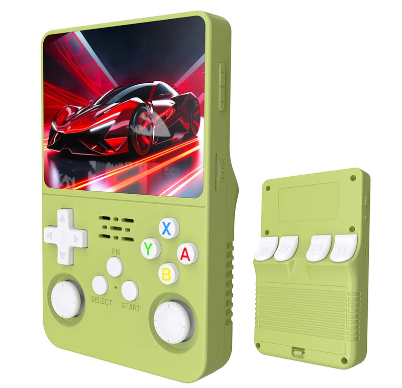 Console de Jogos Portátil Retrô BOYHOM R36S Sistema Linux Tela IPS de 3,5 polegadas R35s Pro Reprodutor de Vídeo de Bolso Portátil Jogos de 64 e 128 GB