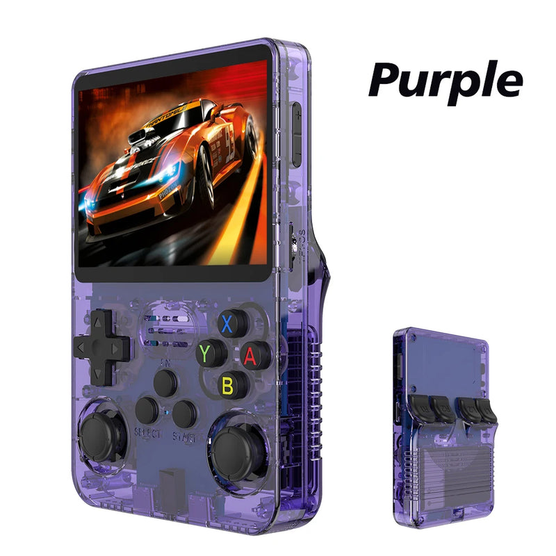 Console de Jogos Portátil Retrô BOYHOM R36S Sistema Linux Tela IPS de 3,5 polegadas R35s Pro Reprodutor de Vídeo de Bolso Portátil Jogos de 64 e 128 GB