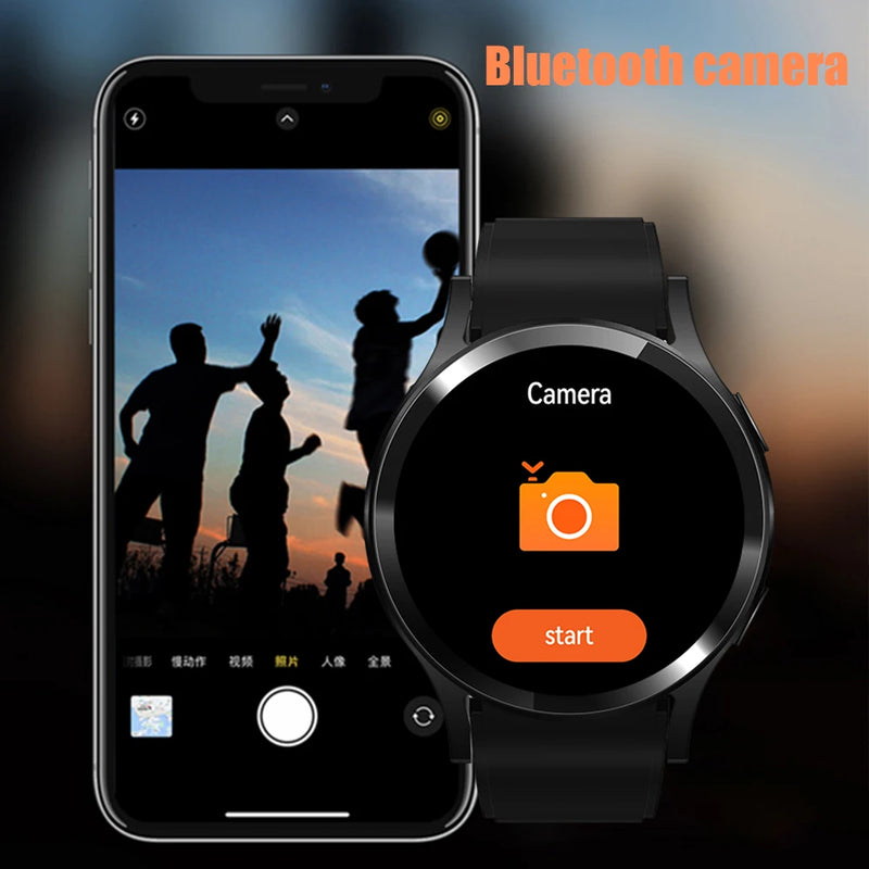 Relógio Smartwatch Inteligente com Bluetooth e Chamadas Pro tela1.32" Polegadas 160*160 Esportivo Homem e Mulher.