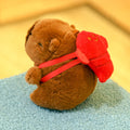 Chaveiro de Pelúcia em Formato de Capivara Cartoon.