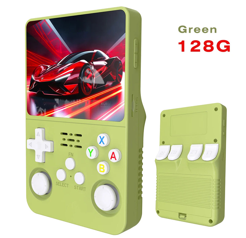 Console de Jogos Portátil Retrô BOYHOM R36S Sistema Linux Tela IPS de 3,5 polegadas R35s Pro Reprodutor de Vídeo de Bolso Portátil Jogos de 64 e 128 GB