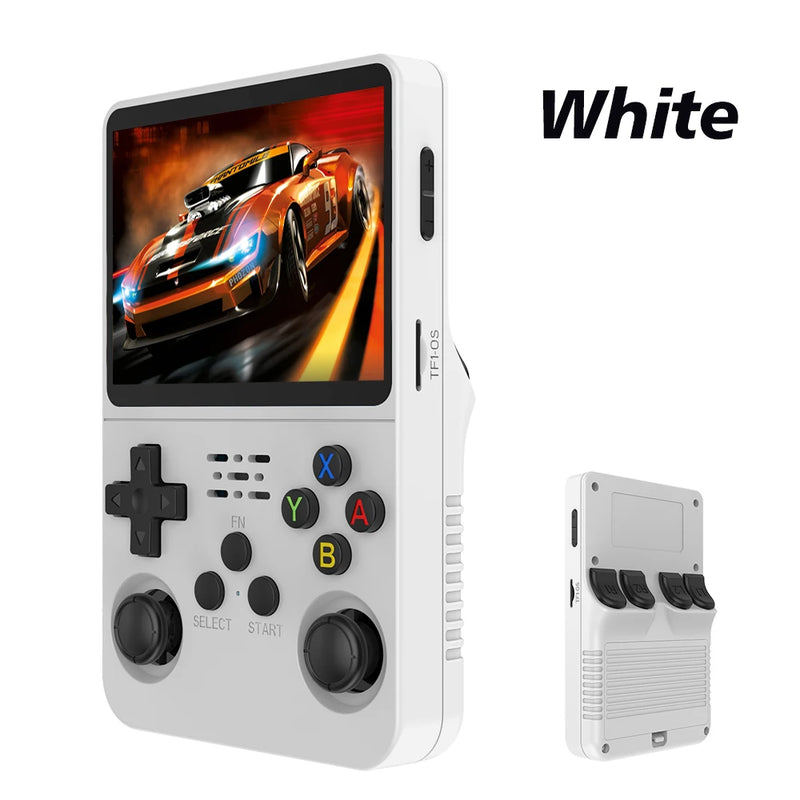 Console de Jogos Portátil Retrô BOYHOM R36S Sistema Linux Tela IPS de 3,5 polegadas R35s Pro Reprodutor de Vídeo de Bolso Portátil Jogos de 64 e 128 GB