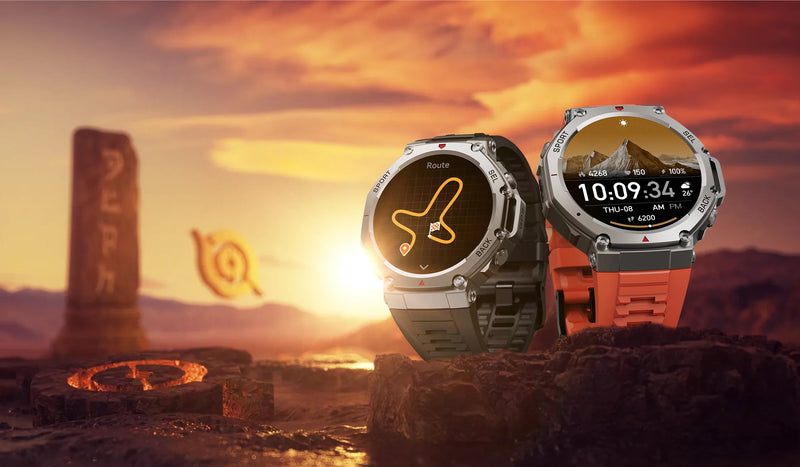 Smartwatch GPS T-Rex3 2025 para Xiaomi IOS Smartwatch Militar Masculino 10ATM à Prova D'água