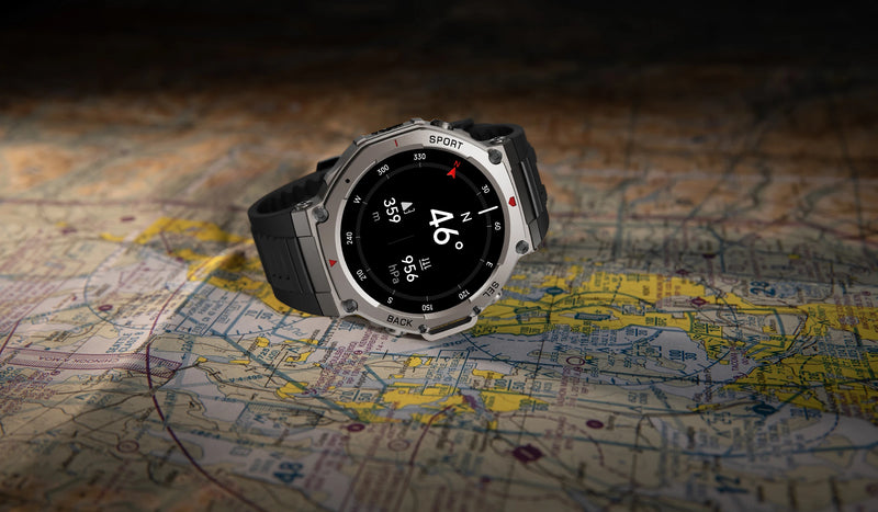 Smartwatch GPS T-Rex3 2025 para Xiaomi IOS Smartwatch Militar Masculino 10ATM à Prova D'água