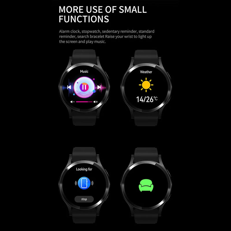 Relógio Smartwatch Inteligente com Bluetooth e Chamadas Pro tela1.32" Polegadas 160*160 Esportivo Homem e Mulher.