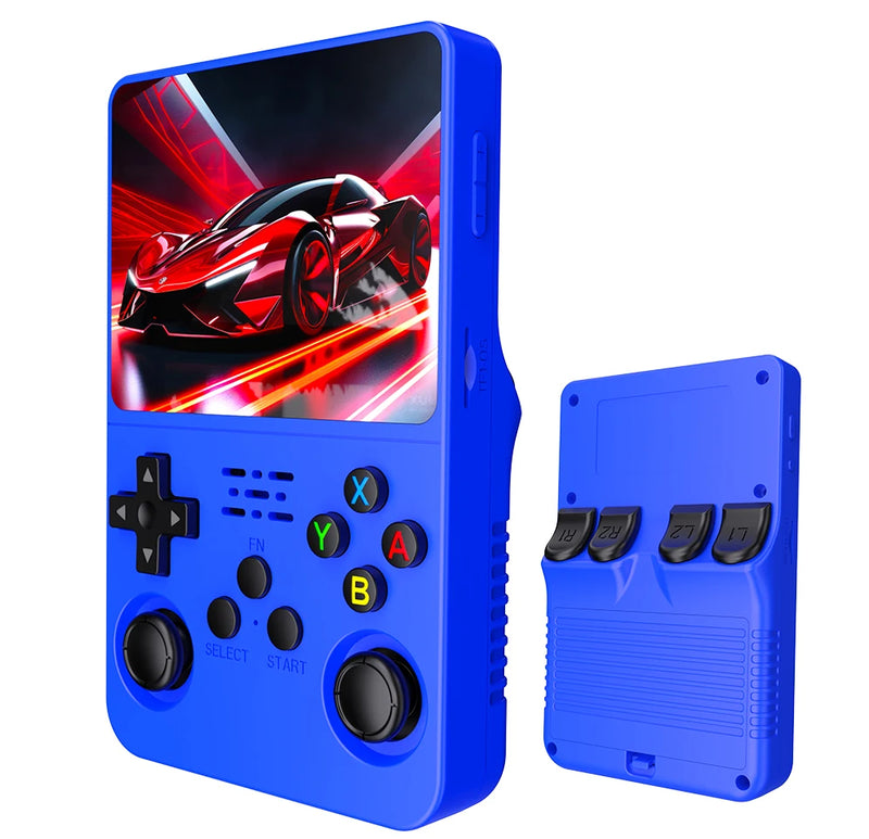 Console de Jogos Portátil Retrô BOYHOM R36S Sistema Linux Tela IPS de 3,5 polegadas R35s Pro Reprodutor de Vídeo de Bolso Portátil Jogos de 64 e 128 GB