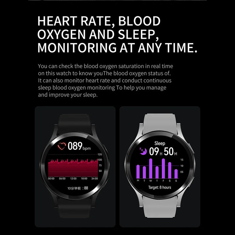 Relógio Smartwatch Inteligente com Bluetooth e Chamadas Pro tela1.32" Polegadas 160*160 Esportivo Homem e Mulher.