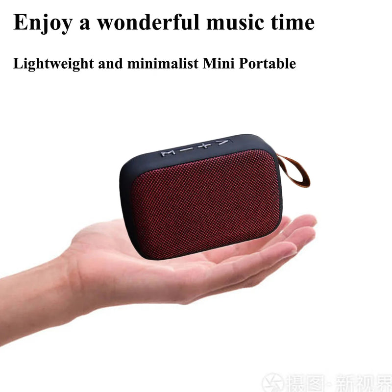 Alto-falantes portáteis Outdoor Bluetooth 5.0 Mini Oxford Loudspeaker Wireless Column 3D Stereo Music Player Surround Hifi sound Box